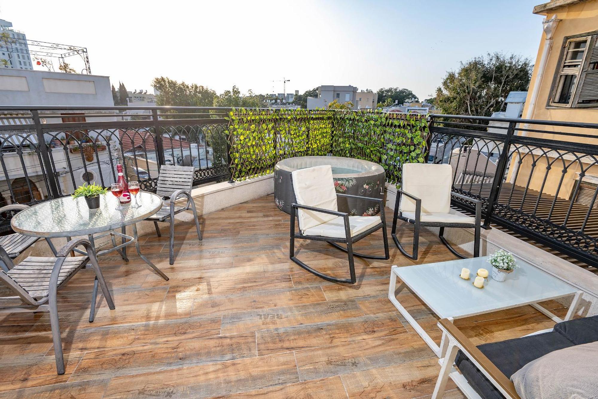 Luxurious Penthouse In Tel Aviv With Pool Apartman Szoba fotó